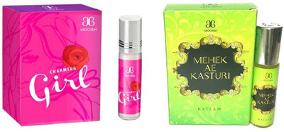 

Arochem Charming Girl Mahek Ae Kasturi Combo Floral Attar(Musk)