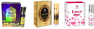 

Arochem King oudh Love me Mushk Ae Bahar Combo Floral Attar(Sandalwood)