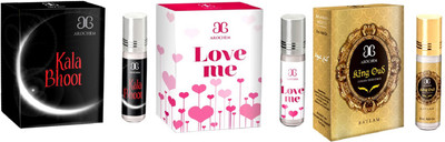 

Arochem King oudh Love me Kala Bhoot Combo Floral Attar(Sandalwood)
