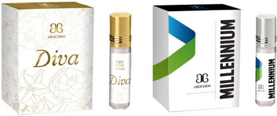 

Arochem Diva + Millennium Herbal Attar(Musk)