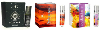 

Arochem Amber ae hyatt Aro charming Black Jack Combo Floral Attar(Floral)