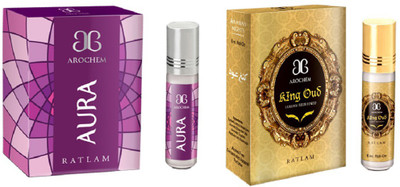 

Arochem King oudh Aura Combo Floral Attar(Sandalwood)