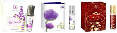 

Arochem Aro PDS Aro romance Lovender Combo Floral Attar(Rose)