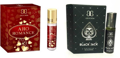 

Arochem Aro Romance Black Jack Combo Floral Attar(Fruity)