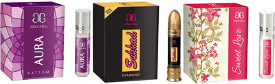 

Arochem Sukhad Sweet love Aura Combo Floral Attar(Musk)