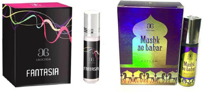 

Arochem Fantasia Mushk Ae Bahar Combo Floral Attar(Amber)