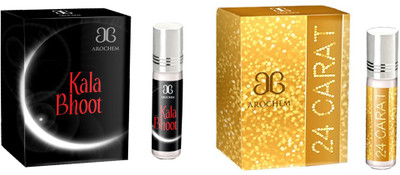 

Arochem 24Carat Kala Bhoot Combo Floral Attar(Musk)