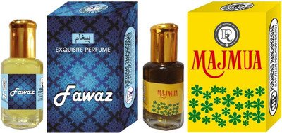 

Purandas Ranchhoddas PRS Fawaz & Majmua 12ml Each Herbal Attar(Fruity)