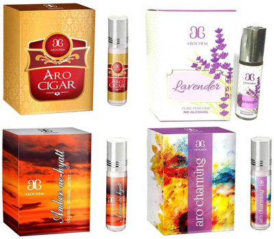 

Arochem Amber ae hyatt Aro Charming Aro cigar Lovender Combo Floral Attar(Floral)