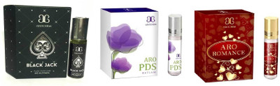 

Arochem Aro PDS Aro romance Black Jack Combo Floral Attar(Rose)