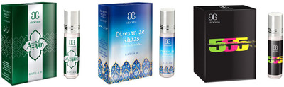 

Arochem Azaan 555 Deewan ae khas Combo Floral Attar(Juhi)