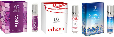 

Arochem Deewan ae khas Ethena Aura Combo Floral Attar(Floral)