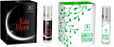 

Arochem Green musk Kala Bhoot Combo Floral Attar(Amber)