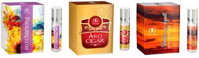 

Arochem Amber ae hyatt Aro Charming Aro cigar Combo Floral Attar(Floral)