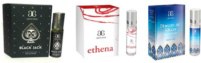

Arochem Deewan ae khas Ethena Black Jack Combo Floral Attar(Floral)