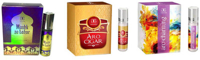 

Arochem Aro Charming Aro Cigar Mushk Ae Bahar Combo Floral Attar(Floral)