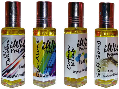 

iwill Premium Soft Song, Soft Song, Cyc Alone, Cotton Klub Non Alcoholic Fancy Perfume 32 ml Pack Herbal Attar(Floral)