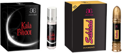

Arochem Sukhad Kala Bhoot Combo Floral Attar(Musk)
