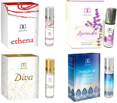 

Arochem Deewan ae khas Ethena Diva Lovender Combo Floral Attar(Floral)