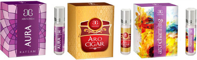 

Arochem Aro Charming Aro Cigar Aura Combo Floral Attar(Floral)