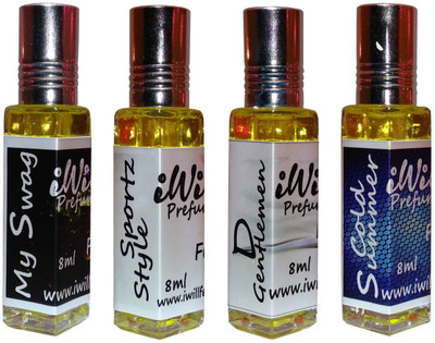 

iwill Premium My Swag, Sportz Style, D Gentleman, Cold Summer Non Alcoholic Fancy Perfume 32 ml Pack Floral Attar(Gold Musk)