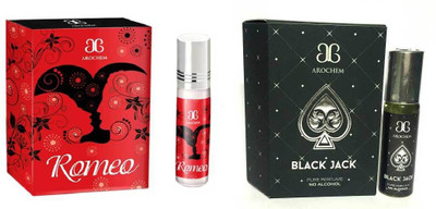 

Arochem Romeo Black Jack Combo Floral Attar(Amber)