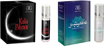 

Arochem Sufiyaana Kala Bhoot Combo Floral Attar(Musk)