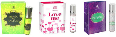 

Arochem Love me marhabaa Mahek Ae Kasturi Combo Floral Attar(Floral)