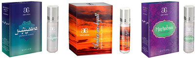 

Arochem Sufiyaana Amber ae hyatt Marhabaa Combo Floral Attar(Amber)