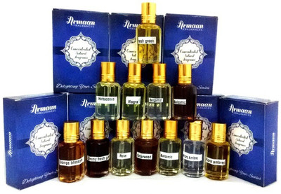 

Armaan Pack of 12 Pcs set Floral Attar(Floral)