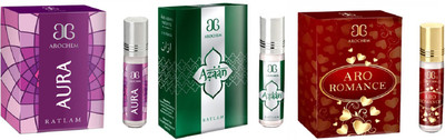 

Arochem Aro romance Azaan Aura Combo Floral Attar(Rose)