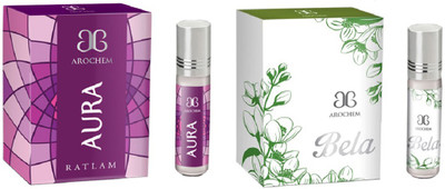 

Arochem Bela Aura Combo Floral Attar(Sandalwood)