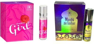 AROCHEM Charming Girl Mushk Ae Bahar Combo Floral Attar(Musk)