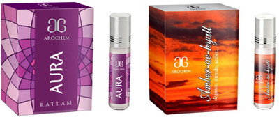 

Arochem 555 Aura Combo Floral Attar(White Lotus)