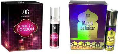 

Arochem Night in london Mushk Ae Bahar Combo Floral Attar(Rose)
