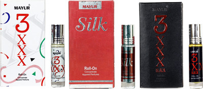 

Mayur Precious Moment attar combo(3pcs of 8ml) Floral Attar(Citrus)