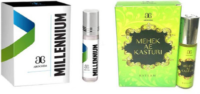 

Arochem Millennium Mahek Ae Kasturi Combo Floral Attar(Rose)