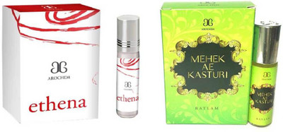 

Arochem Ethena Mahek Ae Kasturi Combo Floral Attar(Amber)
