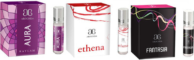 

Arochem Ethena Fantasia Aura Combo Floral Attar(Floral)