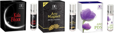 

Arochem Aro Magnet Aro PDS Kala Bhoot Combo Floral Attar(Floral)