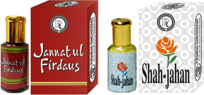 

Purandas Ranchhoddas PRS Jannatul-Firdaus & Shah-Jahan 12ml Each Herbal Attar(Jannat ul Firdaus)
