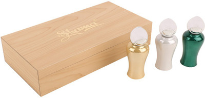 

Shama 10ml each set of 3 bottles of Alcohol Free, Undiluted Floral Attar(Floral)
