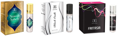 

Arochem Nawab saheb black oudh Fantasia Combo Floral Attar(Sandalwood)