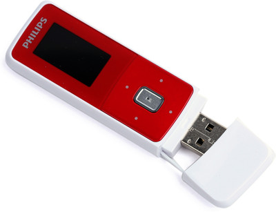 

Philips GoGear Mix 4 GB MP3 Player(Red, 3 Display)