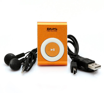 

BMS Edge With Micro SD Card Of 06 4 GB MP3 Player(Orange, 0 Display)