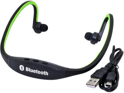 

De Techinn Sports Portable Wireless Bluetooth Stereo Headset Headphones Earphones for Gym Running Jogging Music 2 GB MP3 Player(Multicolor, 0 Display)