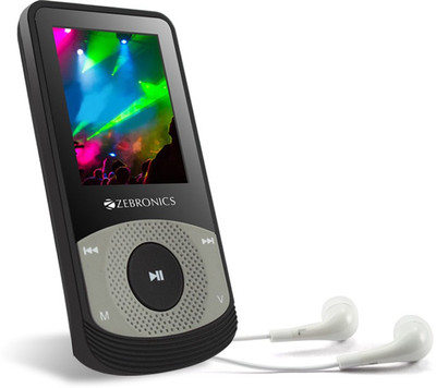 

Zebronics MupicBeat2 Grey MP4 Player(Grey, 1.8 Display)