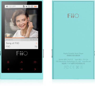 

FiiO M3 4 GB MP3 Player(Cyan, 2 Display)