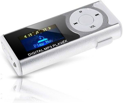 

Wonder World ™ Discover™ X-999 Portable Digital LCD Mini Rechargable Media Music 8 GB MP3 Player(Silver, 1 Display)