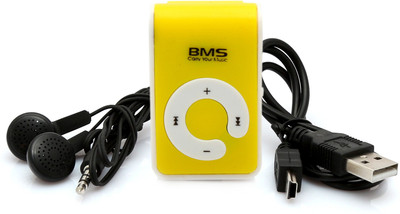 

BMS Pro With 2GB 4 GB MP3 Player(Yellow, 0 Display)